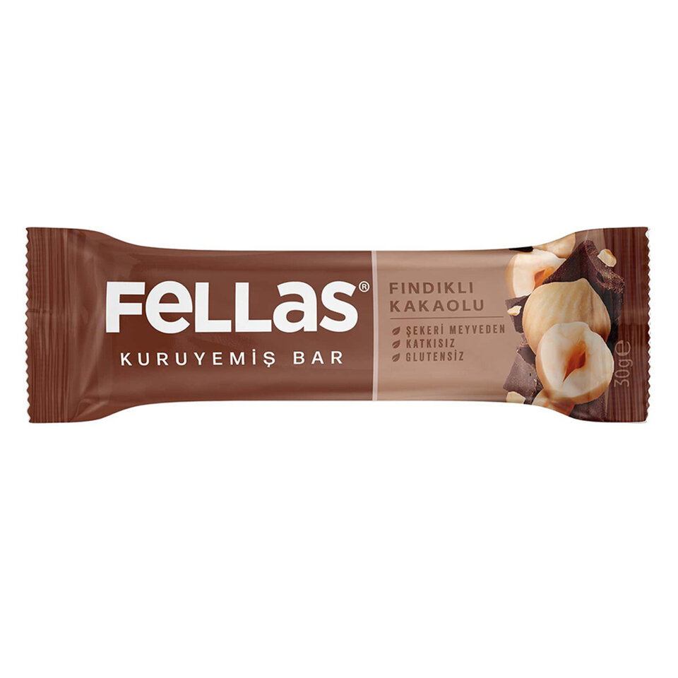 FELLAS KURUYEMİŞ&FINDIK&KAKAO BAR 30 GR